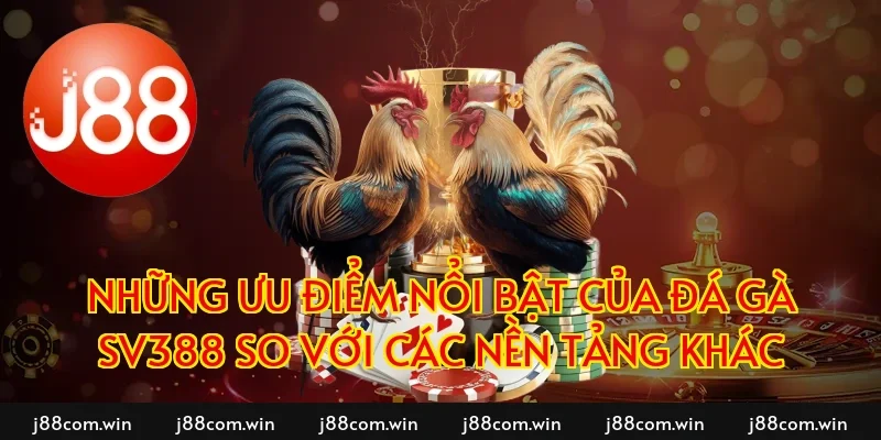 Những ưu điểm nổi bật của đá gà SV388 so với các nền tảng khác