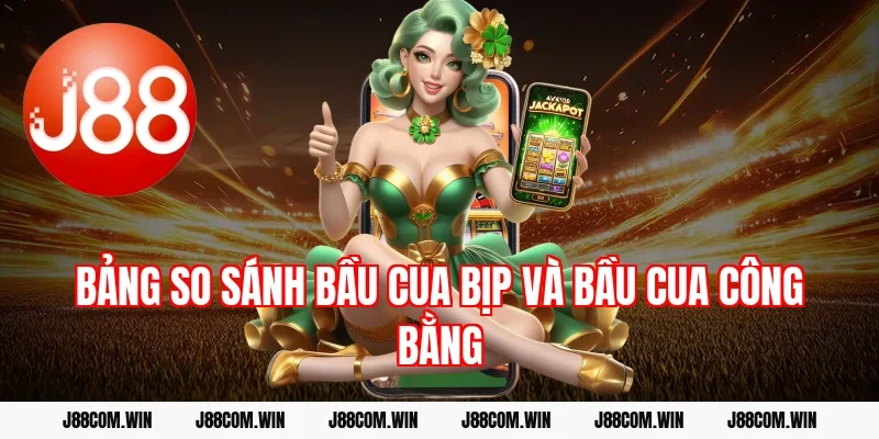 Bảng so sánh bầu cua bịp và bầu cua công bằng