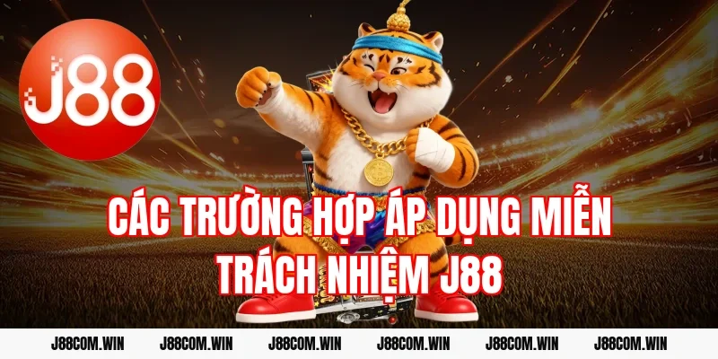 Các trường hợp áp dụng miễn trách nhiệm J88